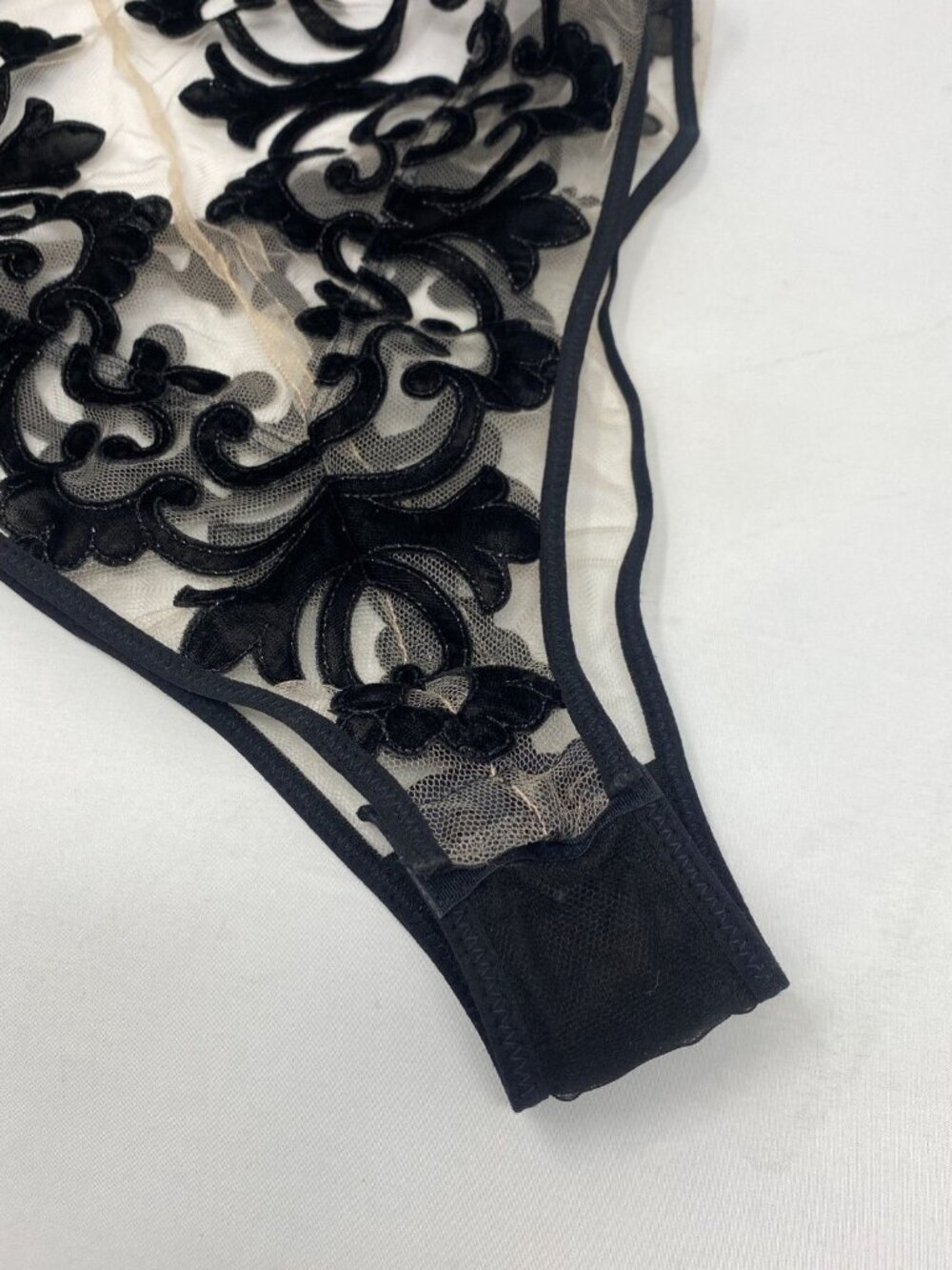 Agent Provocateur Haylie Black Bodysuit AP3 Medium - Picture 8 of 11